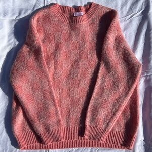 Pink Lily Soft Pink Crew Neck Sweater
